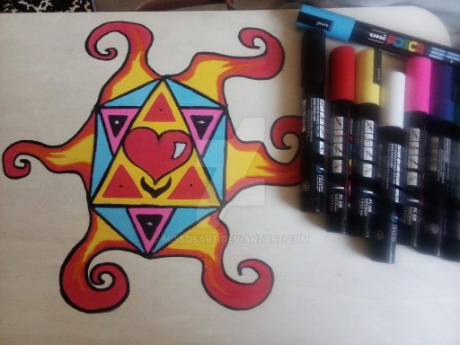 Custom Posca Pen art