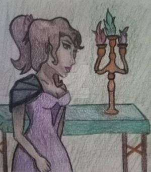 Original character map pencil sketch