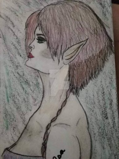 Character charcoal sketch