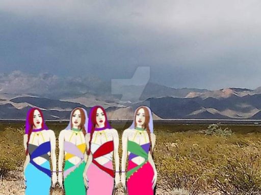 Character digital painting/ photography