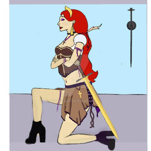 Character digital painting