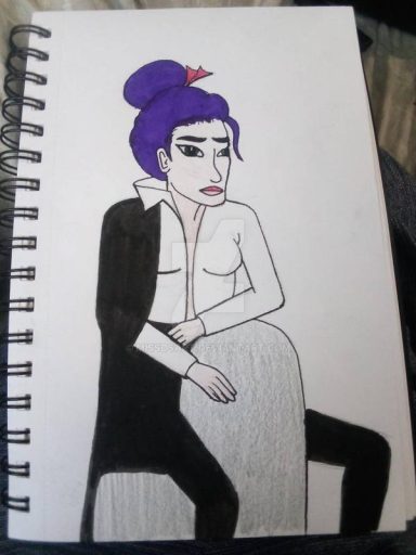 Original pen and marker for comparison