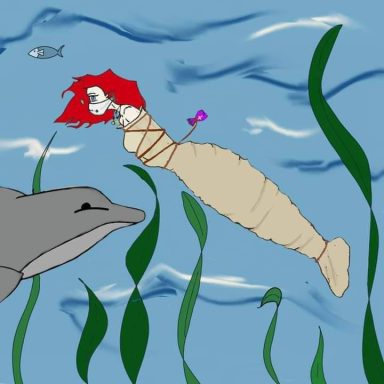 Original digital painting scene