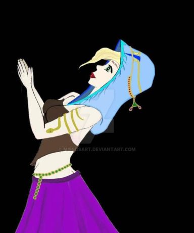 Character digital painting